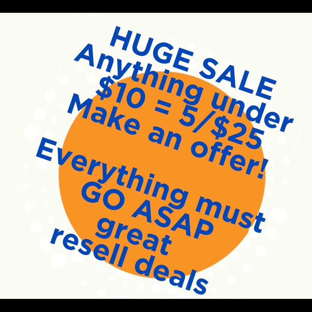 Everything!!! Must sell !
